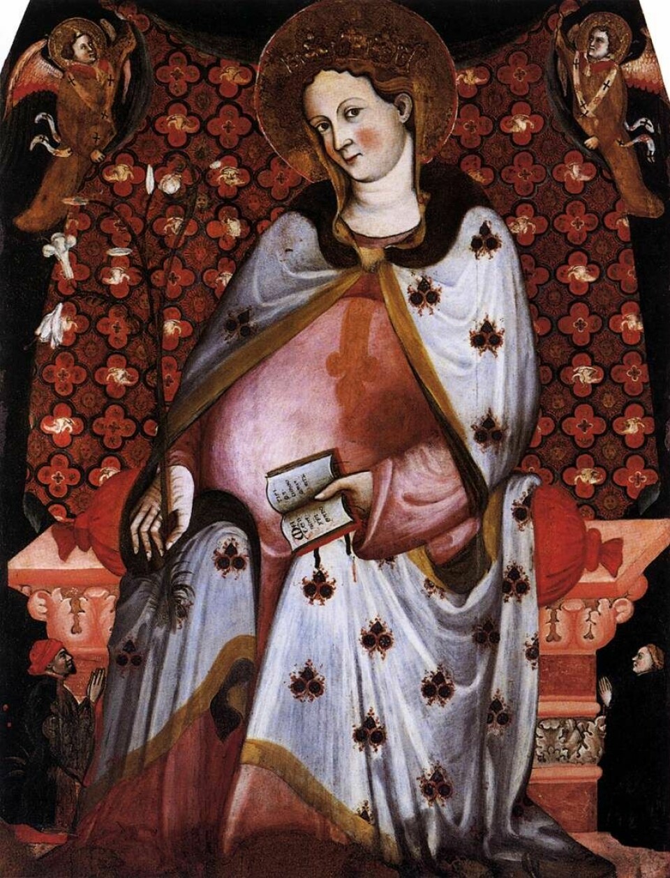 En ukjent kunstner malte dette bildet på 1400-tallet i Italia.