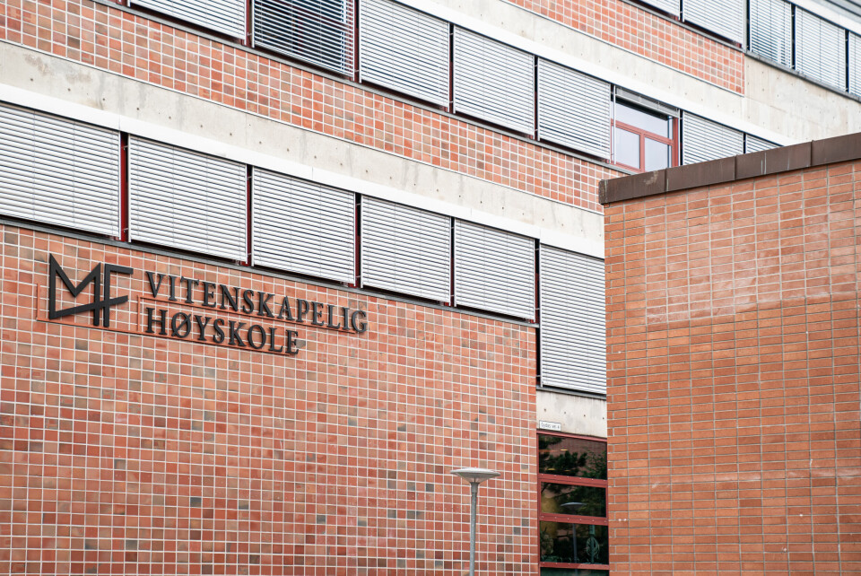 MÅ VENTE: MF vitenskapelig høyskole er en av høyskolene som har sagt at de ønsker å søke om akkreditering som universitet. 25.07.22 Majorstuen, Oslo. Bilder av MF Menighetsfakultet.