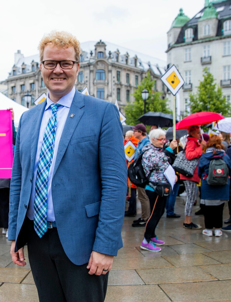 Bjørgulv Vinje Borgundvaag, styreleder i Norsk musikkråd. Foto: Håkon Mosvold Larsen / NTB .