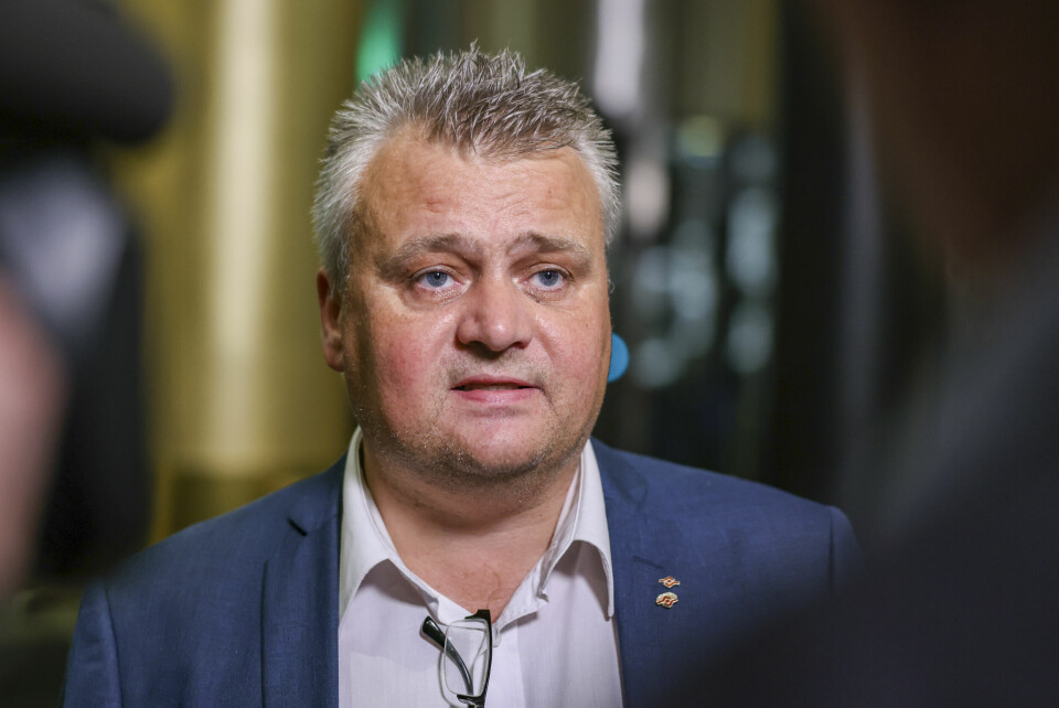 Leder i Fellesforbundet, Jørn Eggum.