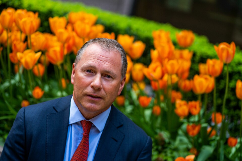 BÆREKRAFT: Oljefondet bør sette konkrete klimamål, slik Norge har gjort, skriver Veslemøy Østrem. Torsdag la Nicolai Tangen frem Oljefondets bærekraftsrapport for 2020.(Foto: Håkon Mosvold Larsen/NTB scanpix)
