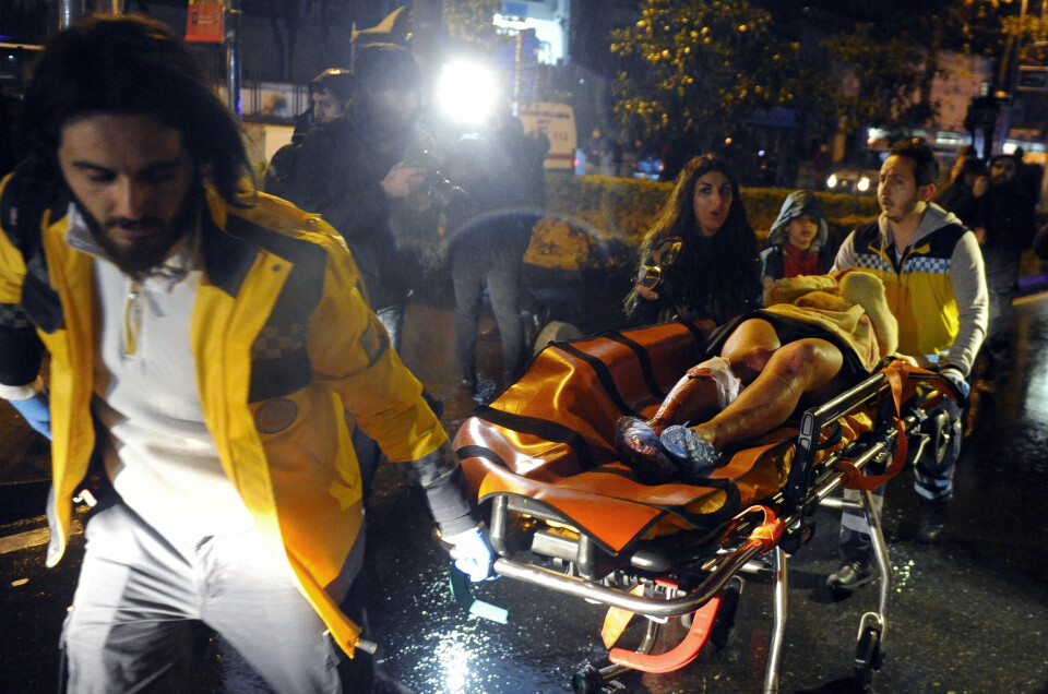 En drøy time inn i det nye året, 1. januar 2017, åpnet Abdulkadir Masharipov ild på nattklubben Reina i Istanbul. Han tok livet av av 39 og skadet 70. IS tok på seg ansvaret for angrepet, men om gjeningsmannen hadde en kobling til organisasjonen er uvisst. FOTO: IHA via AP Photo/NTB Scanpix
