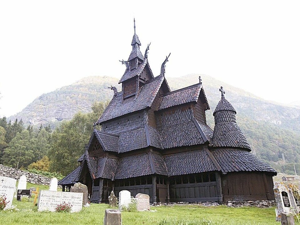 Borgund, Lærdal