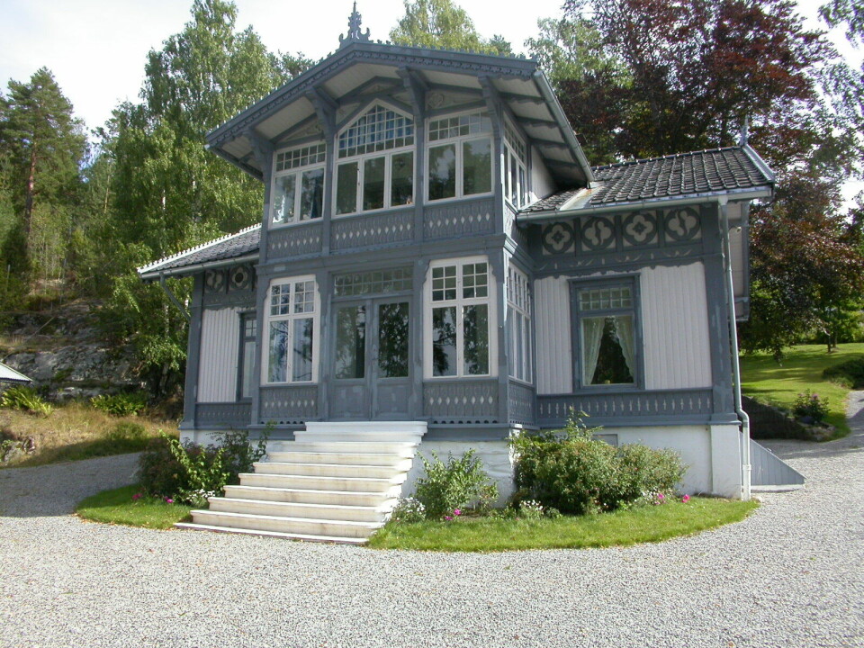 VILLA: Roald Amundsens sveitservilla på Svartskog i Nordre Follo er i dag et museum og står nærmest urørt fra da Amundsen forsvant i 1928.(Roald Amundsens Hjem / Follo museum, Museene i Akershus (MiA)/NTB) Roald Amundsens sveitservilla på Svartskog i Nordre Follo er i dag et museum og står nærmest urørt fra da Amundsen forsvant i 1928.Foto: Roald Amundsens Hjem / Follo museum, Museene i Akershus (MiA) / NTB
