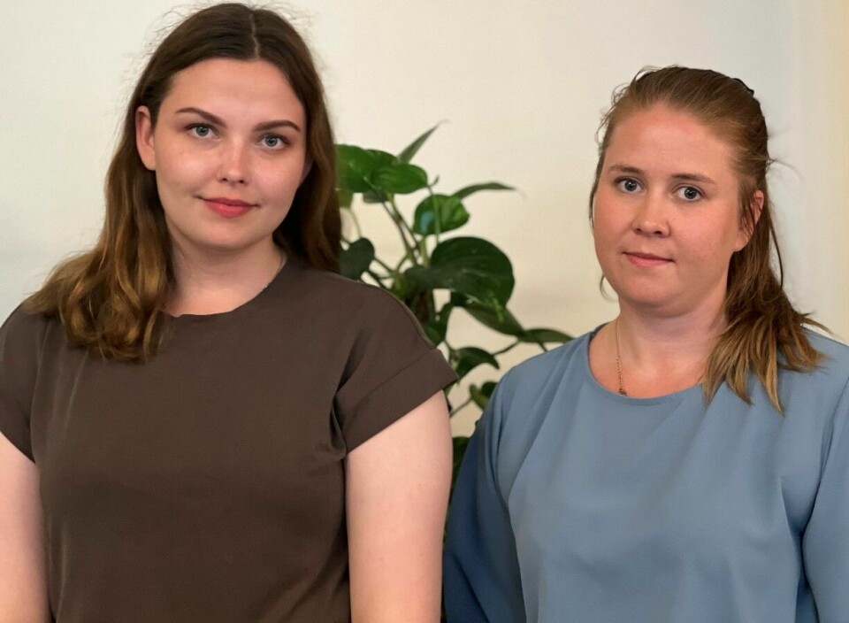 ADVARER: «Rusdebatten er for tiden på villspor», skriver Andrine Seppola (til venstre), fungerende leder i Senterungdommen og Dorthea Elverum, organisatorisk nestleder. Farlig rusromantikk fra Venstre, skriver Andrine Seppola, fungerende leder i Senterungdommen (til venstre) og Dorthea Elverum, organisatorisk nestleder i Senterungdommen