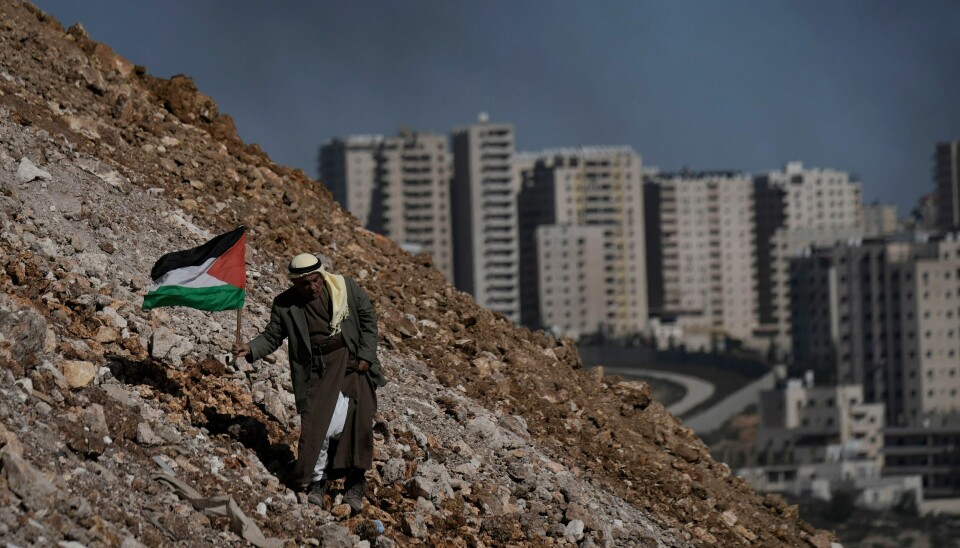 Palestinerne har vært på flukt i snart 75 år, men drømmer fortsatt om en dag å få vende hjem. Bildet er tatt under en demonstrasjon mot en ny israelsk bosetning på den okkuperte Vestbredden i januar. Palestinerne har vært på flukt i snart 75 år, men drømmer fortsatt om en dag å få vende hjem. Bildet er tatt under en demonstrasjon mot en ny israelsk bosetning på den okkuperte Vestbredden i januar. Foto: AP / NTB