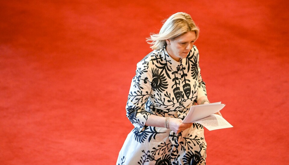 Leder Sylvi Listhaug i Frp sier forsvar og krig koster, men at det i kjølvannet av krigen i Ukraina er et reelt behov for å styrke det norske forsvaret ytterligere. Foto: Annika Byrde / NTB Leder Sylvi Listhaug i Frp sier forsvar og krig koster, men at det i kjølvannet av krigen i Ukraina er et reelt behov for å styrke det norske forsvaret ytterligere. Foto: Annika Byrde / NTB