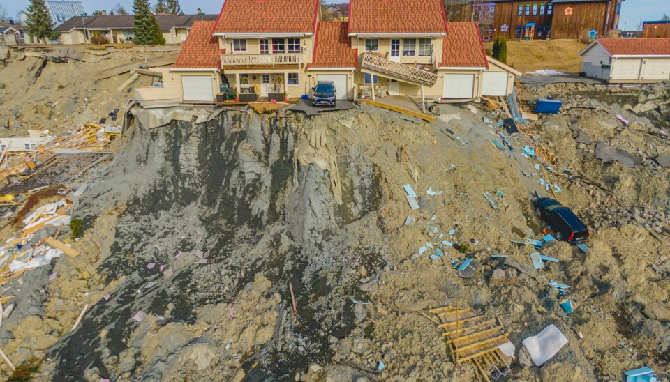Dronebilder fra skredområdet i Ask. Den 30. desember kl. 03.59 fikk politiet melding om leirskredet i boligområdet Nystulia nær sentrum av Ask. Ti personer mistet livet.Arkivfoto: Stian Lysberg Solum / NTB Dronebilder fra skredområdet i Ask. Den 30. desember kl. 03.59 fikk politiet melding om leirskredet i boligområdet Nystulia nær sentrum av Ask. Ti personer mistet livet.Arkivfoto: Stian Lysberg Solum / NTB