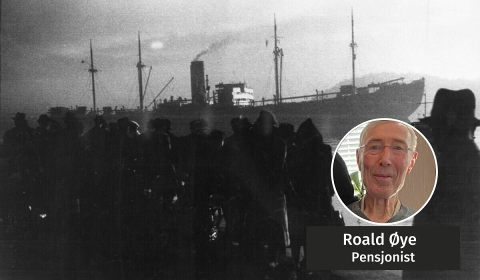 DONAU: Slaveskipet «Donau» dro den 26. november 1942 fra Oslo til Tyskland med 529 jødiske kvinner. Kronikkforfatterens barndomsvenn slapp unna. DONAU: Slaveskipet «Donau» dro den 26. november 1942 fra Oslo til Tyskland med 529 jødiske kvinner. Kronikkforfatterens barndomsvenn slapp unna.