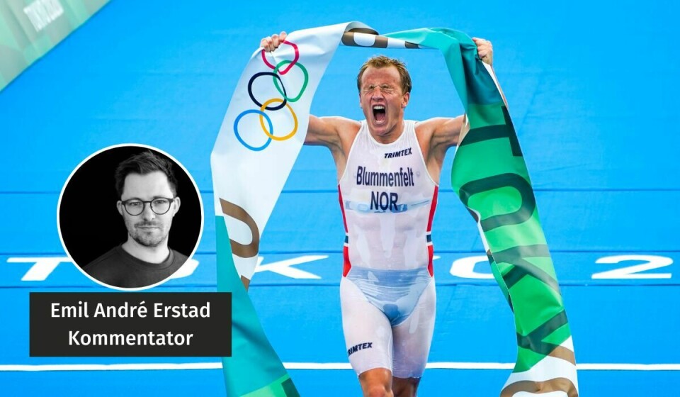 REFLEKSJON: Kristian Blummenfelt skuldar folk å i det minste reflektere over kvifor folk vert torturert og fengsla i det diktaturet som betaler løna di, skriv kommentator Emil André Erstad. REFLEKSJON: Kristian Blummenfelt skuldar folk å i det minste reflektere over kvifor folk vert torturert og fengsla i det diktaturet som betaler løna di, skriv kommentator Emil André Erstad.