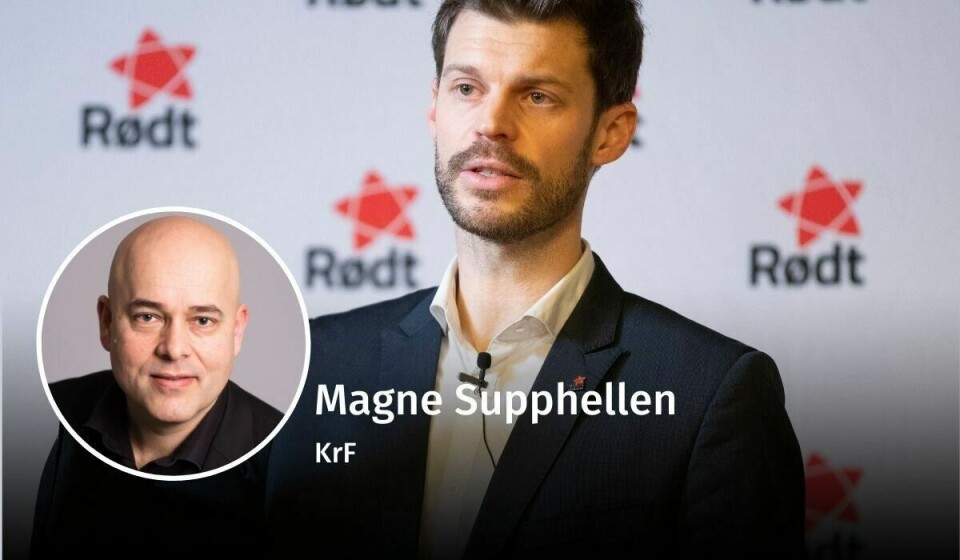 VERRE ENN KAPITALISME: – Rødts politikk er oppskriften på å mislykkes, mener KrFs Magne Supphellen. Magne Supphellen, marxisme, debatt