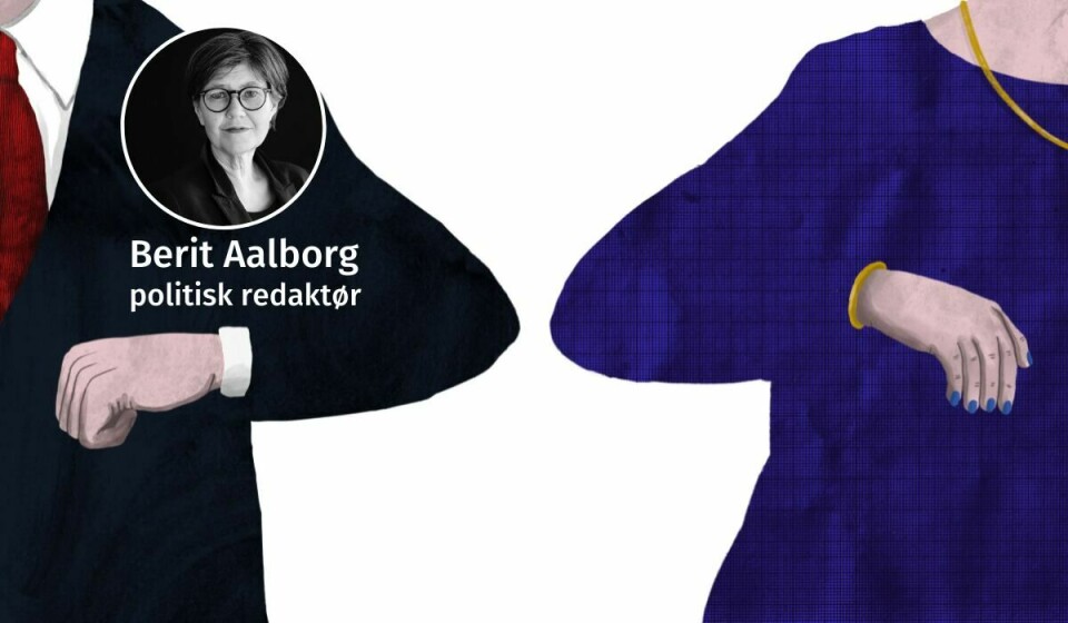 SAMHOLD: Norske politikere har respekt for hverandre, og det bør vi også ha for dem. Kanskje kan vi til og med være litt stolte, skriver Berit Aalborg. ILLUSTRASJON:
