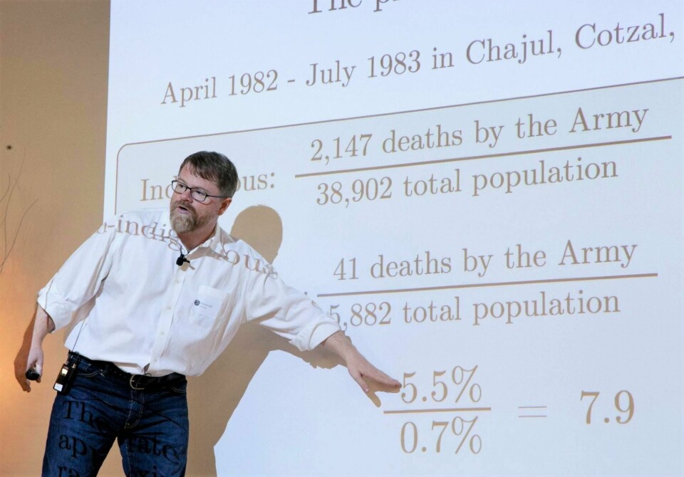 TALL: Kampen for menneskerettighetene kan kjempes med statistikk og tall, noe Raftostiftelsen anerkjenner ved å gi årets Raftopris til organisasjonen Human Rights Data Analysis Group (HRDAG). kkk