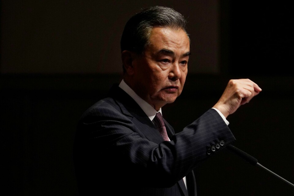 STØTTER RUSSLAND: Kinas utenriksminister Wang Yi mener Russlands bekymringer burde tas på alvor i den stadig mer spente Ukraina-konflikten. Arkivfoto: Heiko Junge / NTB Kinas utenriksminister Wang Yi er vertskap for utenriksministerne i Asean-landene denne uken. Foto: Heiko Junge / NTB