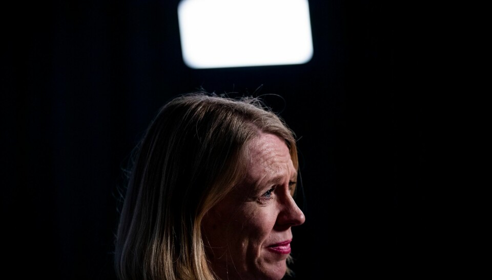 Utenriksminister Anniken Huitfeldt (Ap) sier tankene nå går til familie og medsoldater etter flystyrten i Nordland. Foto: Javad Parsa / NTB Utenriksminister Anniken Huitfeldt (Ap) sier tankene nå går til familie og medsoldater etter flystyrten i Nordland. Foto: Javad Parsa / NTB