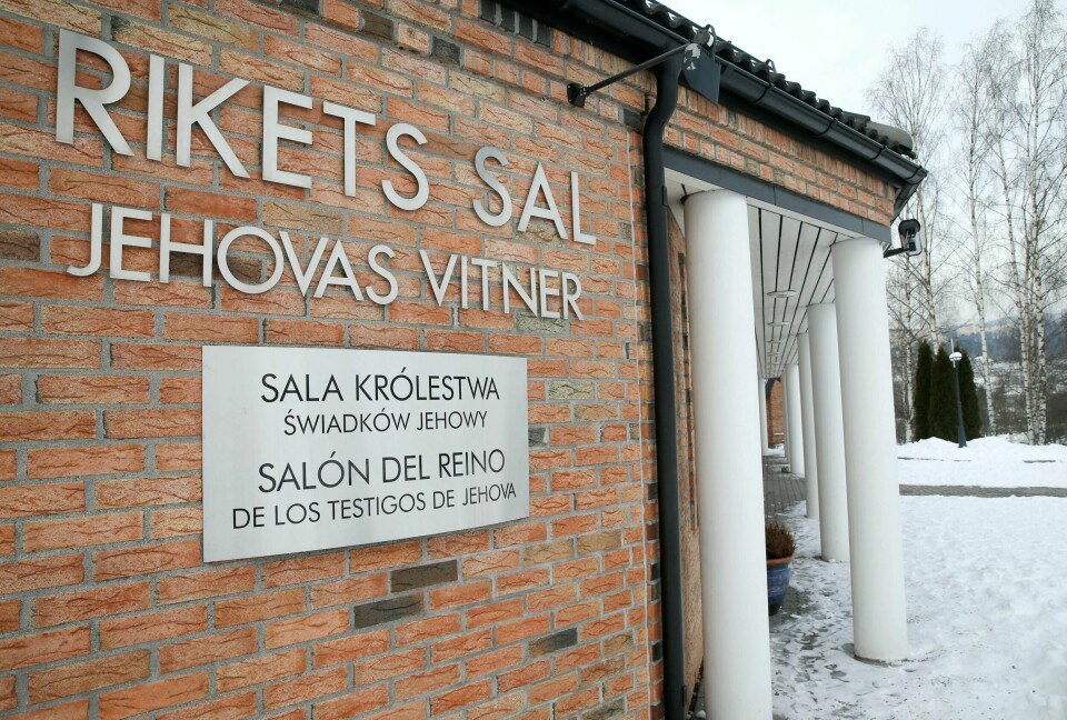 Jehovas vitner driver forsamlingshuset 'Rikets sal' som ligger i Garver Ytteborgs vei 85