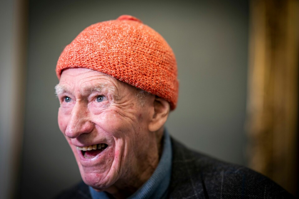 Olav Thon gikk bort lørdag, 101 år gammel. Begravelsen skjer i Oslo domkirke onsdag i neste uke. Arkivfoto: Heiko Junge / NTB