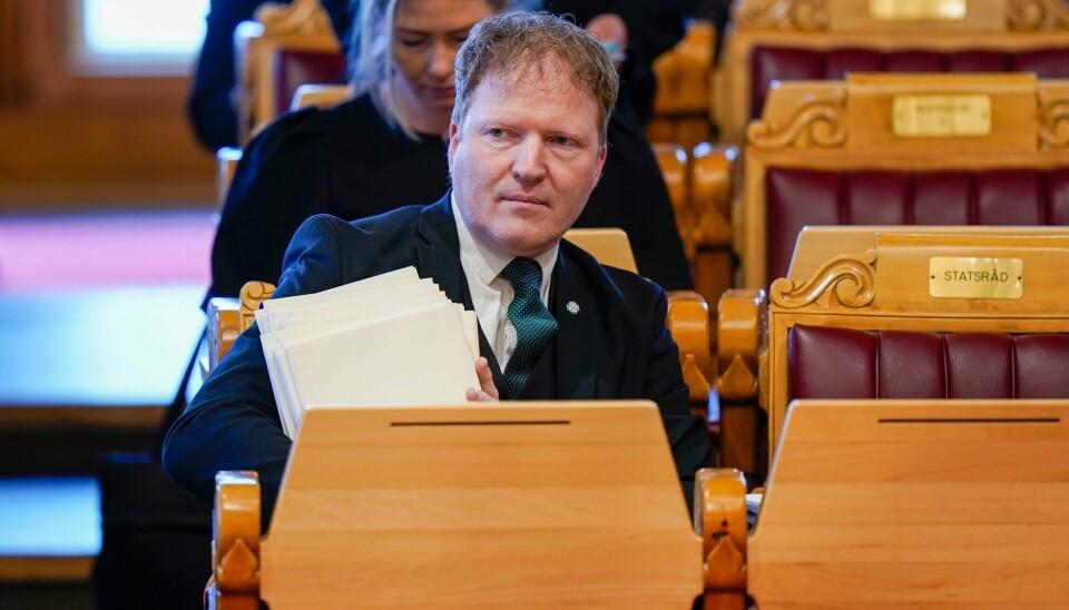 Kommunal- og distriktsministrer Sigbjørn Gjelsvik (Sp). Foto: Terje Pedersen / NTB Kommunal- og distriktsministrer Sigbjørn Gjelsvik (Sp).Foto: Terje Pedersen / NTB