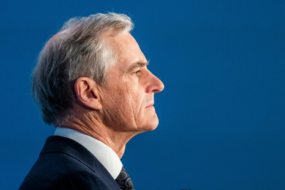BESKYTTELSE: Statsminister Jonas Gahr Støre (Ap) vurderer å gi ukrainere på flukt kollektiv beskytelse i Norge. Statsminister Jonas Gahr Støre (Ap) håper på tett samarbeid med EU om grønn industri i årene som kommer. Foto: Håkon Mosvold Larsen / NTB