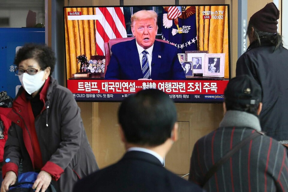 USAs president Donald Trump stenger grensene for å stanse koronaviruset. Mange andre land tyr til lignende tiltak. Men alt blir ikke bedre om alle greier seg selv og ikke er avhengig av andre.
