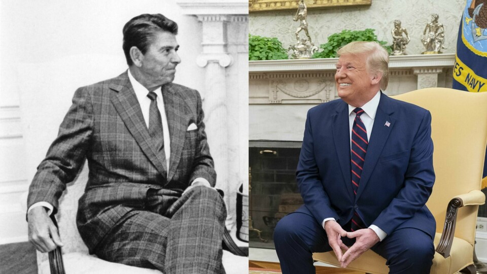 Det er likhetstrekk ved måte Ronald Reagan og Donald Trump kom til makt. De allierte seg med det evangelikale USA.