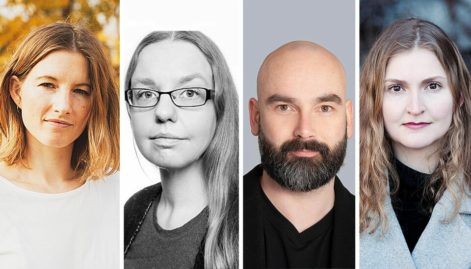 Naja Søtje Thomsen, Anne Skjervum, Runar Holilokk Tjelta og Kjersti Halvorsen.