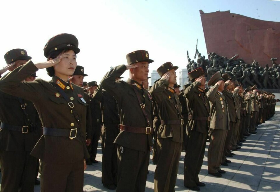 Presidenten spiller en gudommelig rolle i Nord-Korea. – Da en venn av meg fra Sør-Korea leste Johannes 3,16 om at Gud elsker verden, tenkte han at det gjaldt hele verden, minus Nord-Korea, skriver Andreas Nordli.