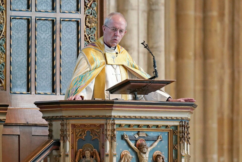 Den anglikanske kirkens overhode, erkebiskopen av Canterbury Justin Welby, går hardt ut mot den britiske regjeringens plan om å sende asylsøkere til Rwanda. Foto: PA / AP / NTB Den anglikanske kirkens overhode, erkebiskopen av Canterbury Justin Welby, går hardt ut mot den britiske regjeringens plan om å sende asylsøkere til Rwanda. Foto: PA / AP / NTB