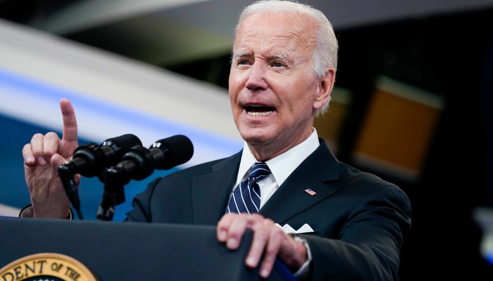 President Joe Biden skal snakke om abortrettigheter fredag. USAs president Joe Biden. Foto: Evan Vucci / AP / NTB