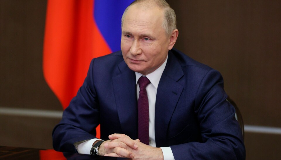 Russlands president Vladimir Putin ønsker bedre samarbeid med Nord-Korea, ifølge nordkoreanske statlige medier. Foto: Mikhail Metzel / Sputnik via AP, NTB Russlands president Vladimir Putin ønsker bedre samarbeid med Nord-Korea, ifølge nordkoreanske statlige medier. Foto: Mikhail Metzel / Sputnik via AP, NTB