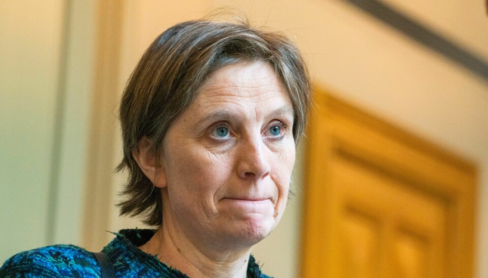 FORBUD: Familieminister Kjersti Toppe vil straffe bruk av surrogatmor i utlandet. Det er gode argumenter for en opprydning, skriver Vårt Land på lederplass. Barne- og familieminister Kjersti Toppe (Sp) vil ha oversikt over talet på barn i barnevernet med alvorleg psykisk sjukdom og kva som kan gjerast for dei. Foto: Håkon Mosvold Larsen / NTB / NPK