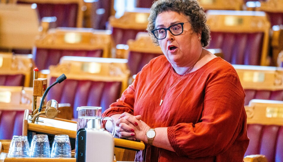 KrF-leder Olaug Bollestad mener at det rekordhøye kravet fra bøndene bør ikke komme som noe overraskelse for de som har satt seg inn i den ekstraordinære situasjonen landbruket nå står i. Foto: Håkon Mosvold Larsen / NTB KrF-leder Olaug Bollestad mener at det rekordhøye kravet fra bøndene bør ikke komme som noe overraskelse for de som har satt seg inn i den ekstraordinære situasjonen landbruket nå står i. Foto: Håkon Mosvold Larsen / NTB
