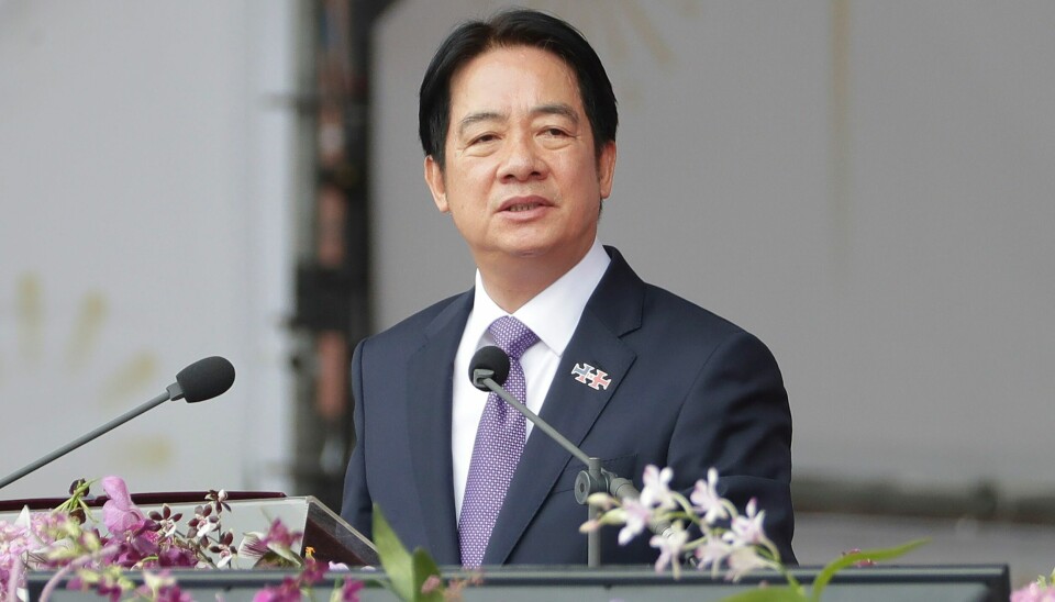 Taiwans president Lai Ching-te under markeringen av nasjonaldagen i forrige uke. Foto: Chiang Ying-ying / AP / NTB Taiwans president Lai Ching-te lovte i sin nasjonaldagstale å kjempe mot kinesisk annektering og for å beskytte Taiwans suverenitet og integritet. Foto: Chiang Ying-ying / AP / NTB