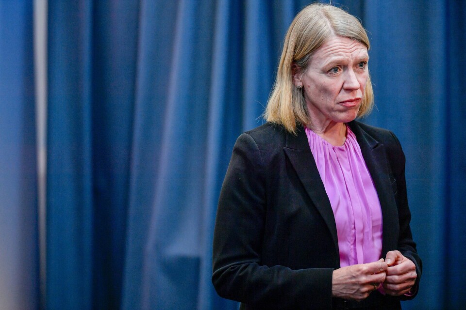 – Vi tar nå grep for å motvirke russisk etterretningsvirksomhet her i landet, sier utenriksminister Anniken Huitfeldt (Ap) etter at 15 russiske etterretningsoffiserer erklæres uønsket i Norge. – Vi tar nå grep for å motvirke russisk etterretningsvirksomhet her i landet, sier utenriksminister Anniken Huitfeldt (Ap) etter at 15 russiske etterretningsoffiserer erklæres uønsket i Norge. Foto: Rodrigo Freitas / NTB