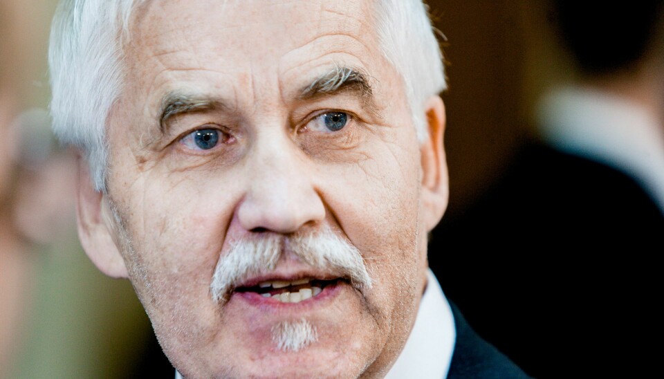 Grunnleggeren av den høyreekstreme organisasjonen Vigrid, Tore Tvedt, må mandag møte i retten, tiltalt for hatefulle ytringer. Foto: Krister Sørbø / NTB Grunnleggeren av den nynazistiske organisasjonen Vigrid, Tore Tvedt, er nok en gang tiltalt for rasisme. Foto: Krister Sørbø / NTB