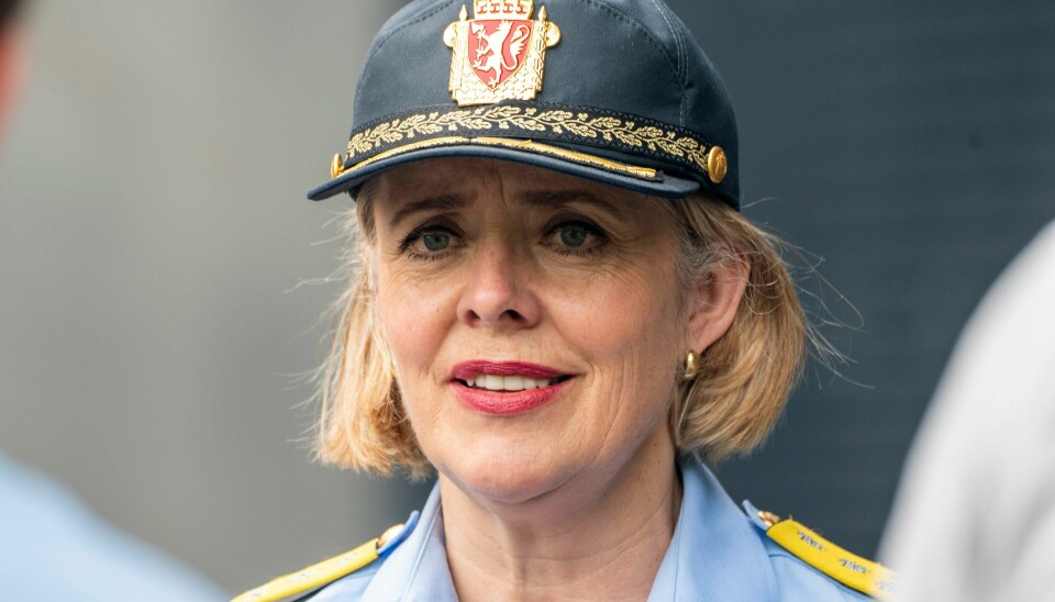 Politidirektør Benedicte Bjørnland sier mørketallene fremdeles er store for seksuallovbrudd selv om det er registrert en markant økning i antall anmeldelser av slike lovbrudd i årets fire første måneder. Foto: Terje Pedersen / NTB Politidirektør Benedicte Bjørnland, opplyser at PST sin vurdering er at landets skjerpede terrortrusselen har avtatt. Derfor avsluttes nå den midlertidige bevæpningen av politiet. Foto: Terje Pedersen / NTB