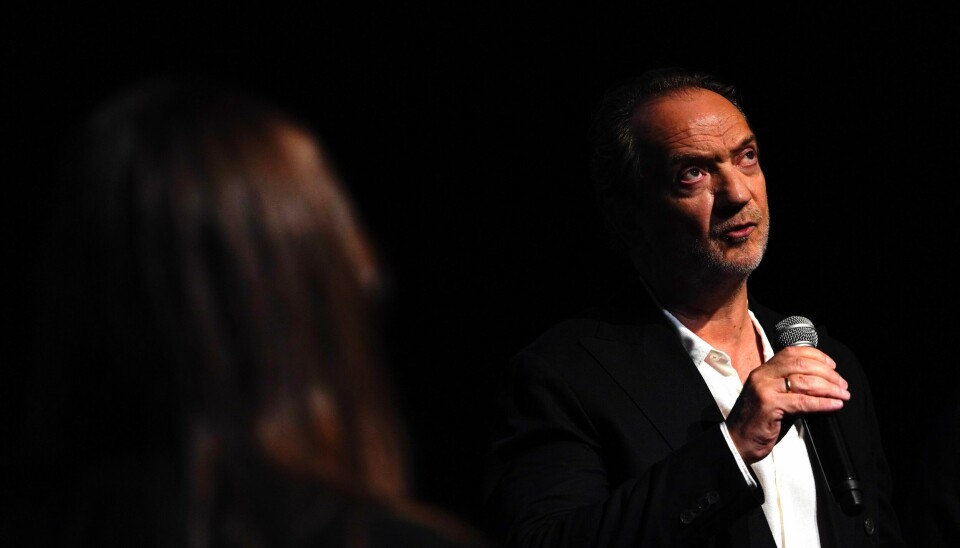 Skuespiller Gard B. Eidsvold, som portretterer Quisling i «Quislings siste dager». Filmen er en av tre norske filmer på Oscar-kortlisten. Foto: Ole Berg-Rusten / NTB Skuespiller Gard B. Eidsvold, som portretterer Quisling i «Quislings siste dager». Filmen er en av tre norske filmer på Oscar-kortlisten. Foto: Ole Berg-Rusten / NTB