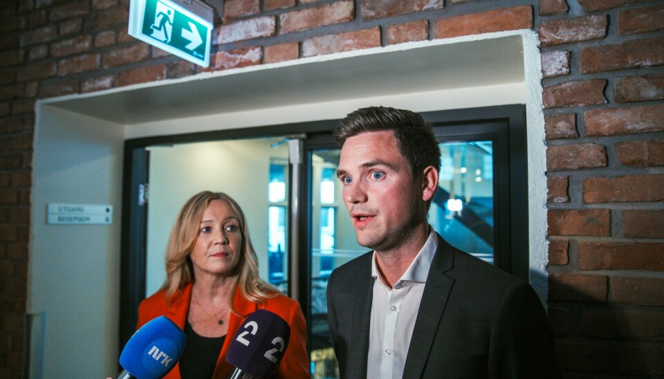 Generalsekretær i KrF Ingunn E. Ulfsten og leder for valgkomiteen Reid Ivar Dahl etter KrFs landsstyremøte på Stortinget i Oslo mandag. Dahl skal få innspill til ny partileder innen 1. oktober. Foto: Stian Lysberg Solum / NTB Generalsekretær i KrF Ingunn E. Ulfsten og leder for valgkomiteen Reid Ivar Dahl etter KrFs landsstyremøte på Stortinget i Oslo mandag. Dahl skal få innspill til ny partileder innen 1. oktober. Foto: Stian Lysberg Solum / NTB
