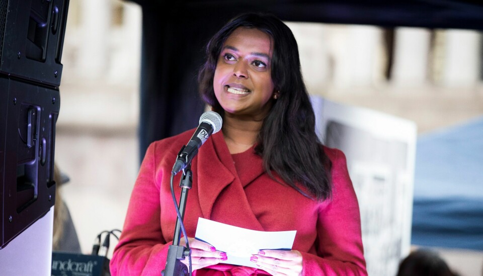 Kamzy Gunaratnam trekker seg som nestleder i Oslo Arbeiderparti. Foto: Terje Pedersen / NTB