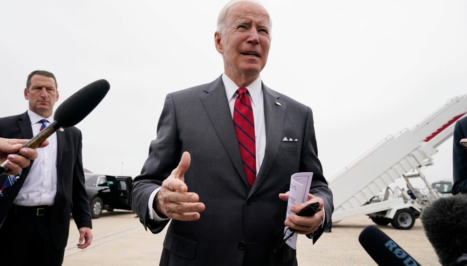 ABORTKAMP: Grunnleggende rettferdighet tilsier at «Roe vs. Wade» må opprettholdes, sa president Joe Biden tirsdag. Grunnleggende rettferdighet tilsier at «Roe vs. Wade» må opprettholdes, sa president Joe Biden tirsdag. Foto: Evan Vucci / AP / NTB