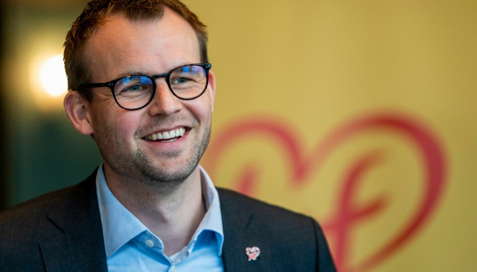 FÅR STØTTE: KrF-leder Kjell Ingolf Ropstad er mannen norske muslimer blir oppfordret til å stemme på av en gruppe knyttet til Islamnet. Partileder Kjell Ingolf Ropstad i KrF varsler kamp med nebb og klør for at å hindre at grensen for selvbestemt abort utvides. Foto: Terje Pedersen / NTB