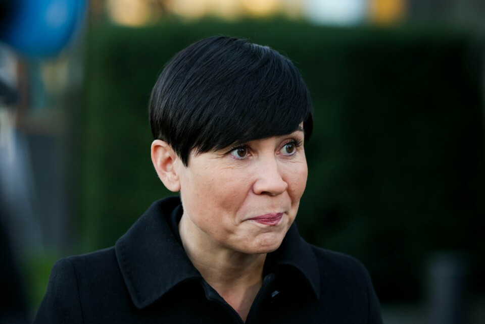 Utenriksminister Ine Eriksen Søreide. Foto: NTB