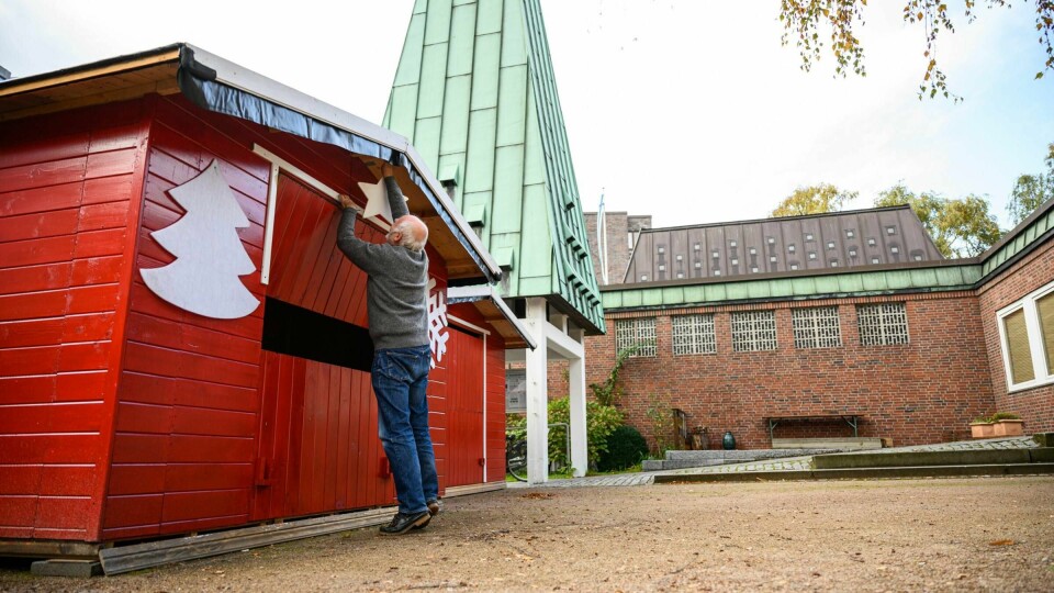 Bodene står klar ved Sjømannskirken i Hamburg, men de vil ikke bli tatt i bruk i år.