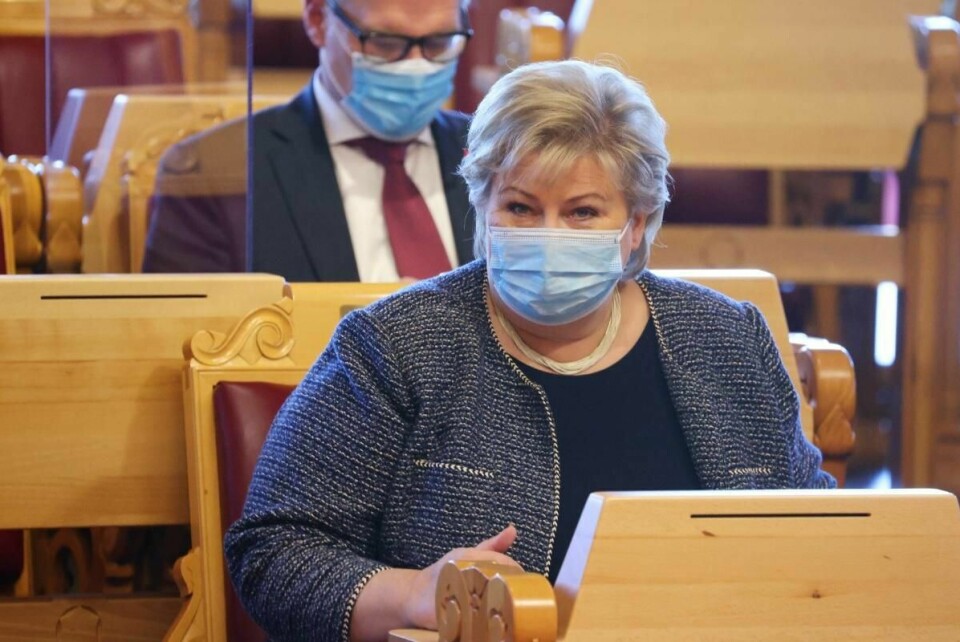 – Vi må slutte å hetse hverandre. Det at man opplever å bli syk er ofte noe man ikke kan noe for selv, det kan være helt tilfeldig, sier statsministeren.