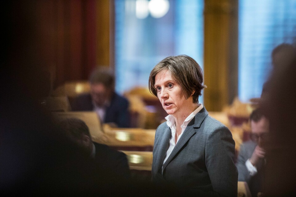 Helsepolitisk talsperson i Senterpartiet, Kjersti Toppe, troner øverst på nominasjonslisten til Hordaland Sp. Foto: Ole Berg-Rusten / NTB
