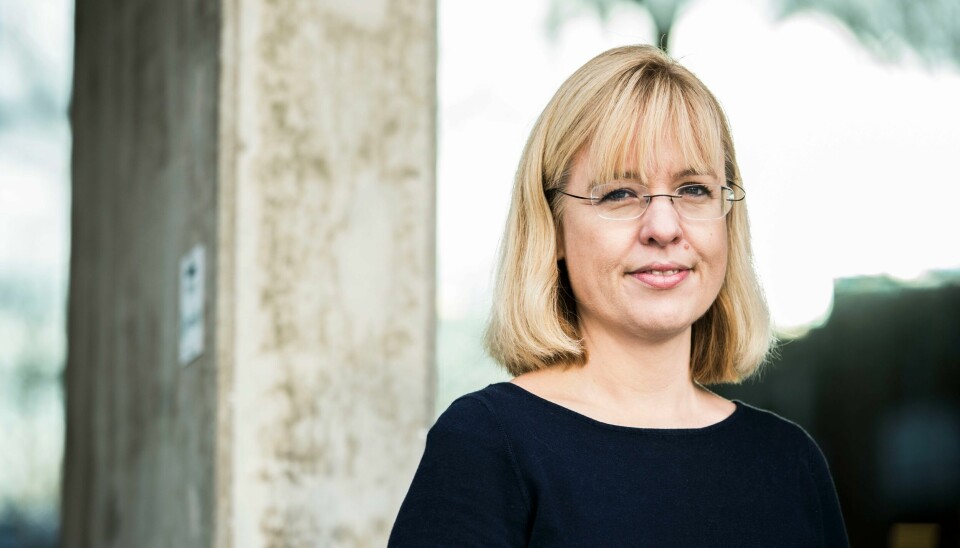 NYORD: Direktør i Språkrådet, Åse Wetås, sier ingenting har preget nyhetsbildet i år mer enn koronapandemien og at det er bakgrunnen for å velge «koronaen» til årets ord. Foto: Mariam Butt / NTB