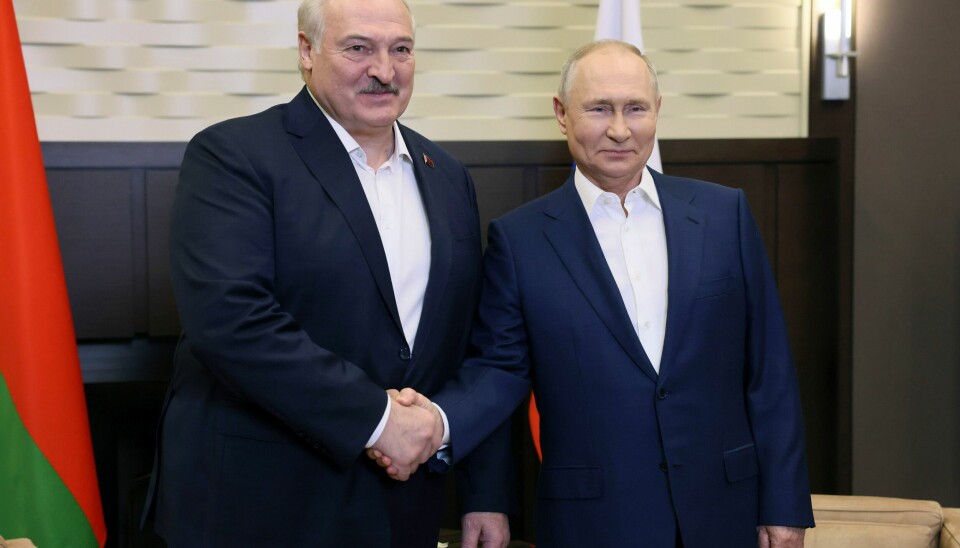 ARKIVFOTO: Presidentene i Belarus og Russland anklages i en ny studie for å samarbeide om deporteringen av ukrainske barn. Presidentene i Belarus og Russland anklages i en ny studie for å samarbeide om deporteringen av ukrainske barn. Arkivfoto: Mikhail Metzel / Sputnik via Kreml / AP / NTB