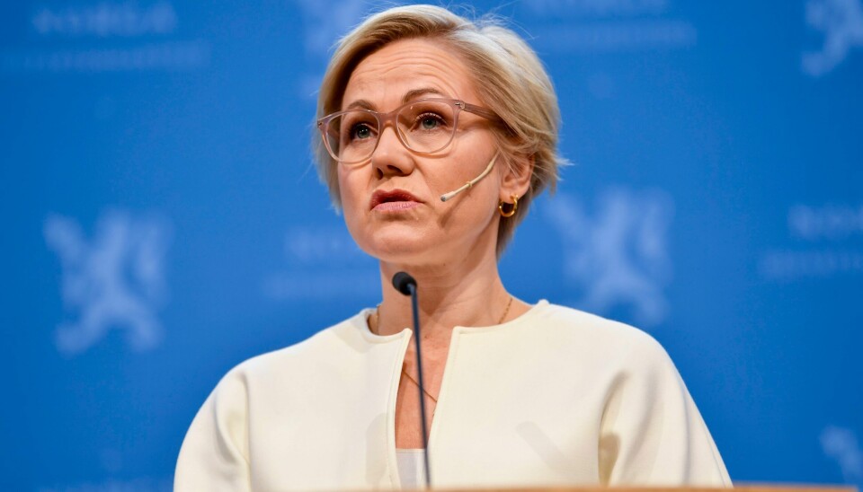 Helse- og omsorgsminister Ingvild Kjerkol (Ap) fjerner covid-19 fra listen over allmennfarlige smittsomme sykdommer.Foto: Annika Byrde / NTB Helse- og omsorgsminister Ingvild Kjerkol (Ap) fjerner covid-19 fra listen over allmennfarlige smittsomme sykdommer.Foto: Annika Byrde / NTB