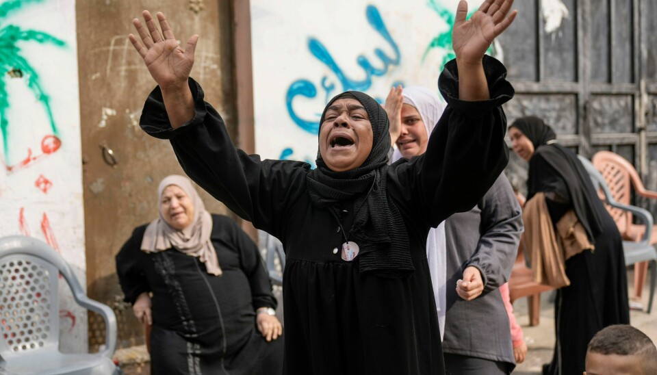 FORTVILET: En palestinsk kvinne roper ut i sorg etter et israelsk raid i flyktningleiren Nur Shams på den okkuperte Vestbredden 27. desember. En palestinsk kvinne roper ut i sorg etter et israelsk raid i flyktningleiren Nur Shams på den okkuperte Vestbredden 27. desember. Foto: Majdi Mohammed / AP / NTB
