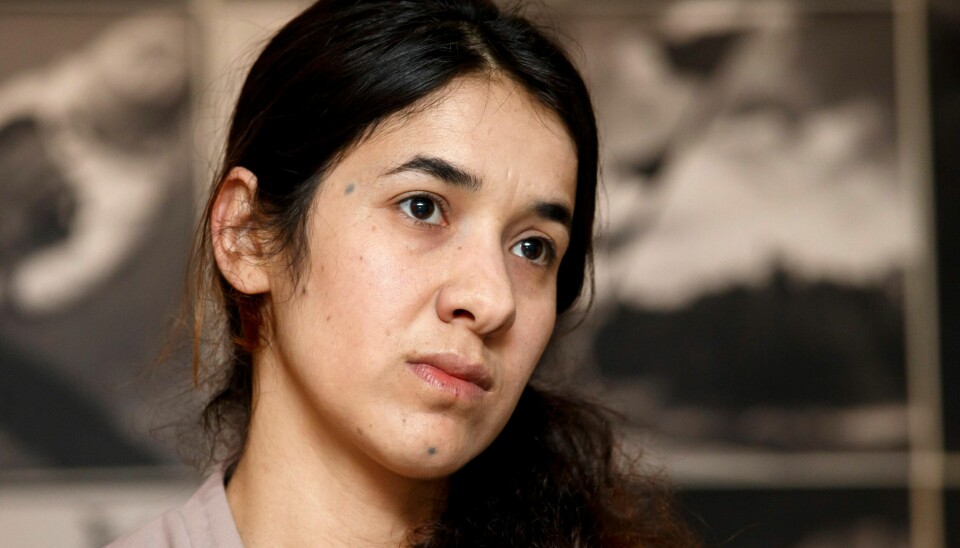 – Vi føler oss glemt. Nadia Murad bidrar til å kaste lys over folkemordet på yazidiene og vårt håp er at fredsprisen skal åpne verdens øyne, sier Revin Aswad, som er styreleder i Kulturhuset Yazidiene i Norge.